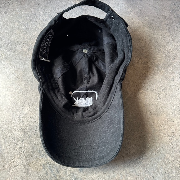 Glock Shooting Sports Strapback Black Baseball Cap Adjustable Hat - Picture 5 of 6